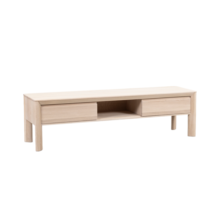 Eevi TV-Meubel 120 cm | Eiken Whitewash