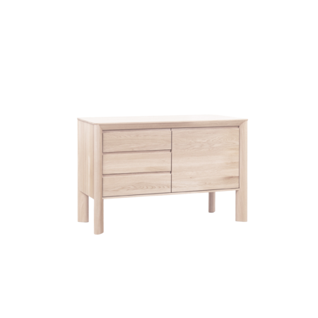Eevi Dressoir 2-vak | Eiken Whitewash
