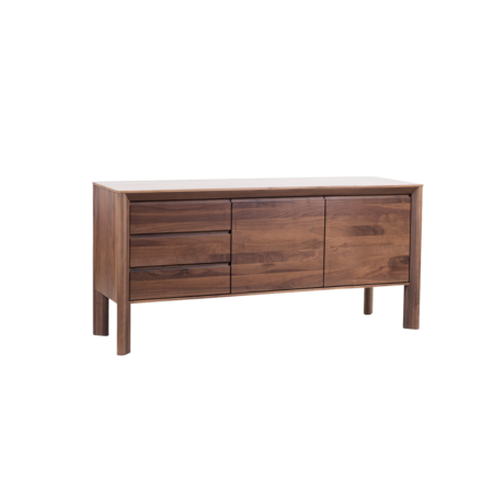Eevi Dressoir 3-vak | Walnoot
