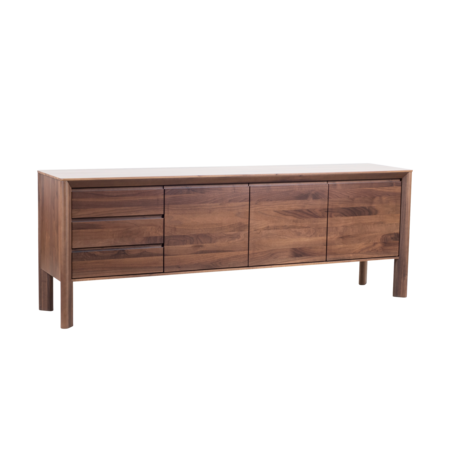 Eevi Dressoir 4-vak | Walnoot