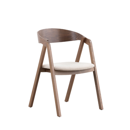 Edske Walnut Coloured | Seat Sand