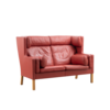 Fredericia Borge Mogensen 2-seater sofa Coupe Sofa Model 2192
