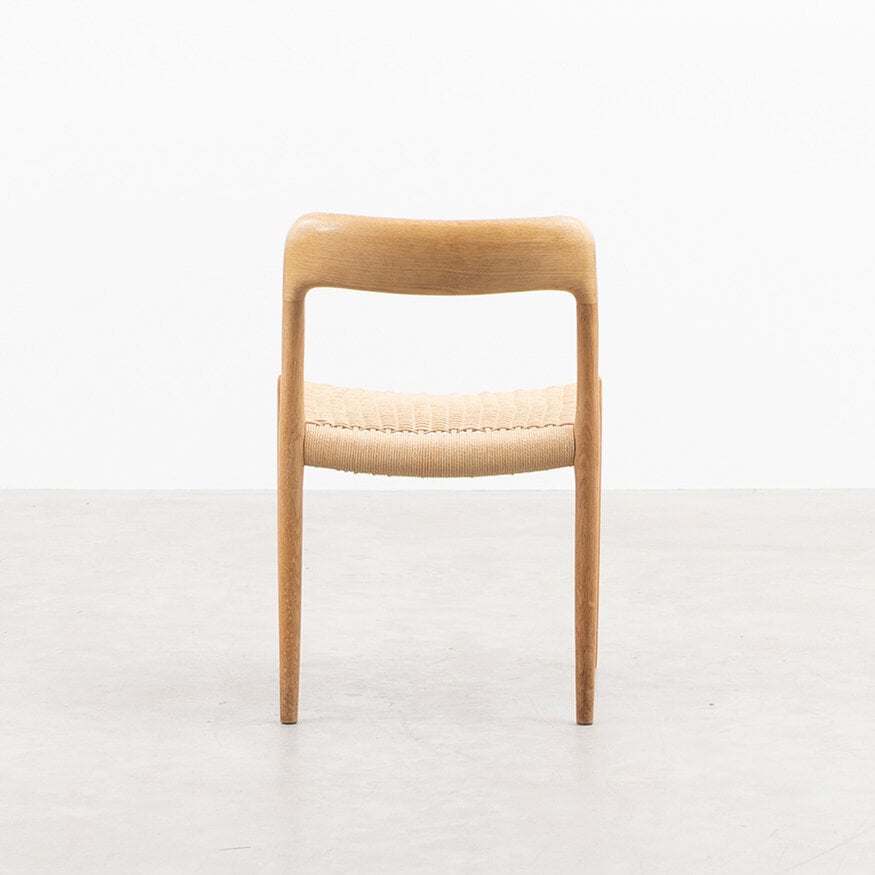 Set van 6 Niels Otto Moller stoelen No. 75 J.L. Møllers Møbelfabrik Set van 6 Niels Otto Moller stoelen No. 75