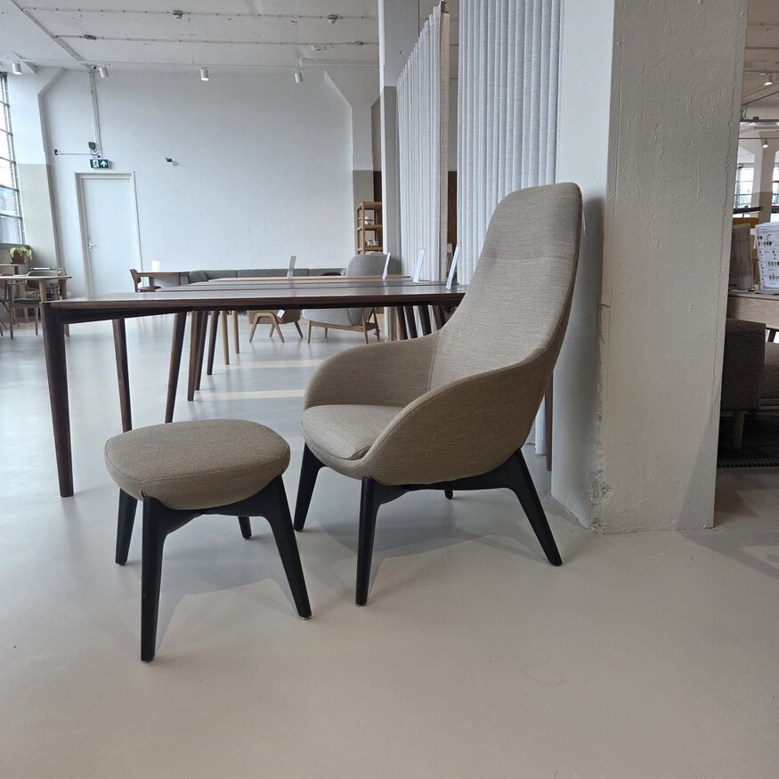 Sav & Økse Thymo Fauteuil + Voetenbankje