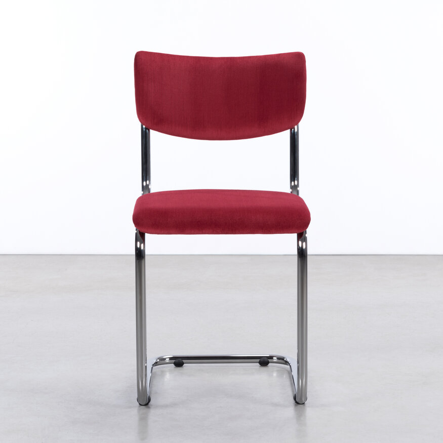 Design buisframe eetkamerstoel De Purmer Dykmeyer Design buisframe eetkamerstoel De Purmer