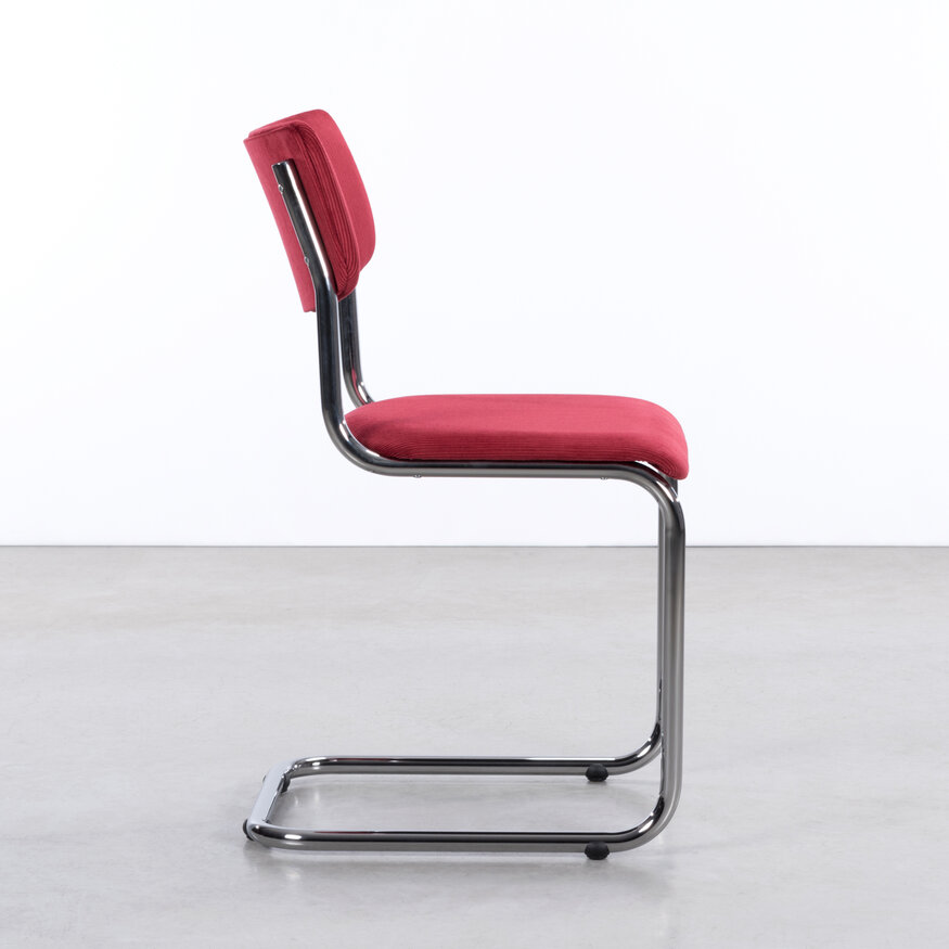 Design buisframe eetkamerstoel De Purmer Dykmeyer Design buisframe eetkamerstoel De Purmer