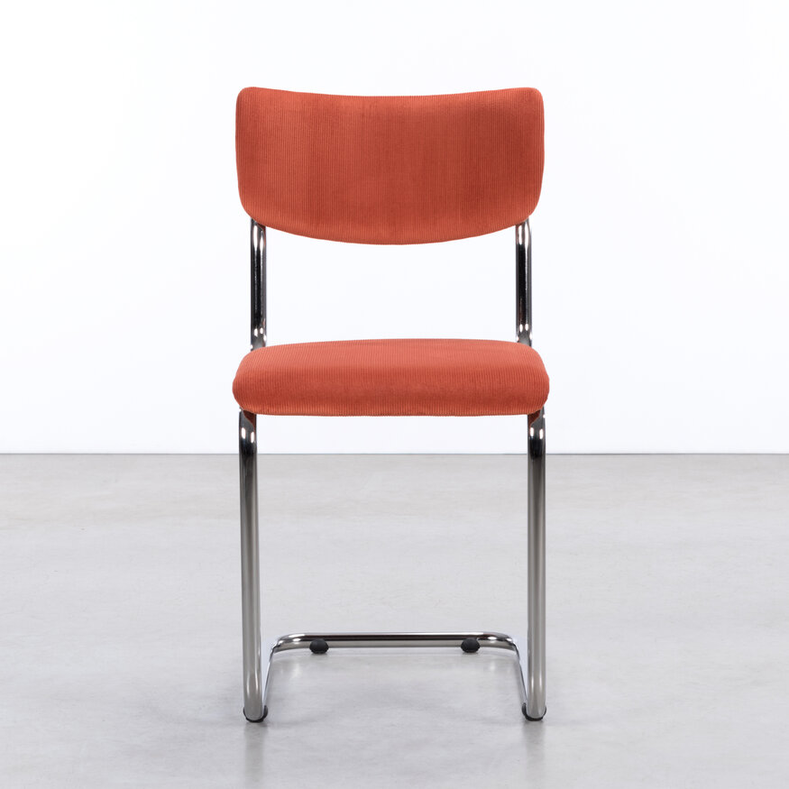 Design buisframe eetkamerstoel De Purmer Dykmeyer Design buisframe eetkamerstoel De Purmer