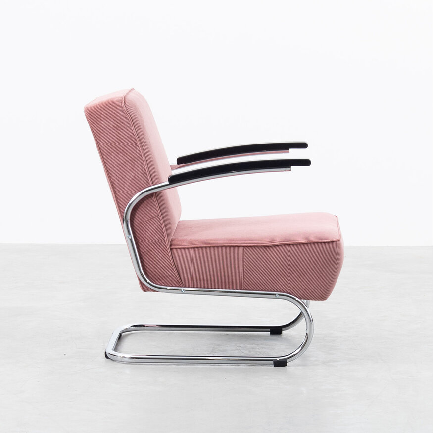 De Zwaan Buisframe Fauteuil Dykmeyer De Zwaan Buisframe Fauteuil