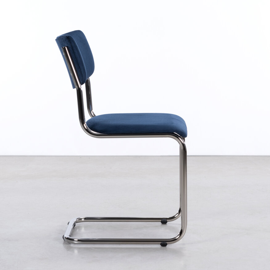 Design buisframe eetkamerstoel De Purmer Dykmeyer Design buisframe eetkamerstoel De Purmer