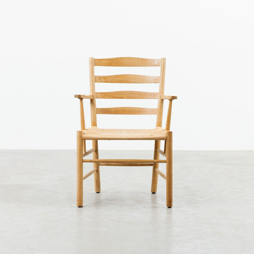Set van 4 Kaare Klint The Klint Armchair model 3208 Fredericia Fredericia Set van 4 Kaare Klint The Klint Armchair model 3208 Fredericia