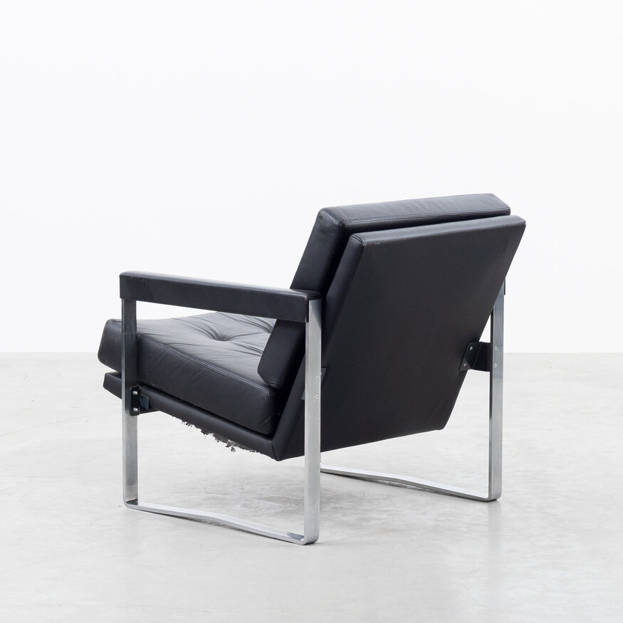 Tempelman armchair AP72 black leather AP Originals Tempelman armchair AP72 black leather