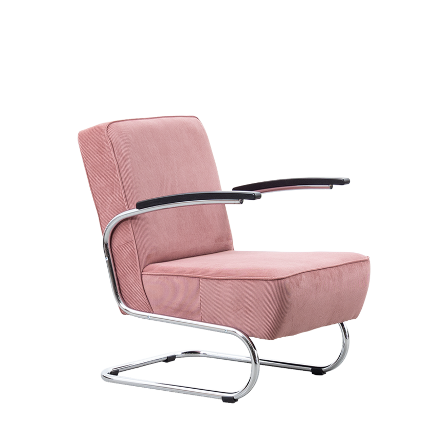 Dykmeyer De Zwaan Tubular Frame Armchair