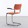Dykmeyer De Purmer design tubular frame Dining chair