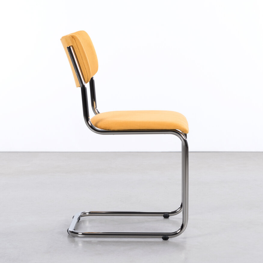 Design buisframe eetkamerstoel De Purmer Dykmeyer Design buisframe eetkamerstoel De Purmer