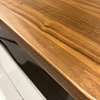 TD4 Dining Table 160x80 Walnut matte lacquered / Black