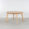 Sav & Økse Ronde uitschuifbare tafel Nonne Ø130+(1x50)