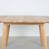 Sav & Økse Ronde uitschuifbare tafel Nonne Ø130+(1x50)