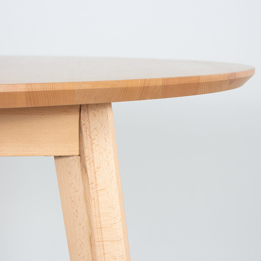 Ronde uitschuifbare tafel Nonne Ø120+(1x50) Sav & Økse Ronde uitschuifbare tafel Nonne Ø120+(1x50)