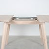 Sav & Økse Ronde uitschuifbare tafel Nonne Ø140+(1x60)