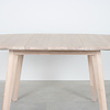 Sav & Økse Round extentable table Nonne Ø140+(1x60)