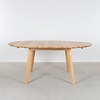 Sav & Økse Ronde uitschuifbare tafel Nonne Ø120+(1x50)
