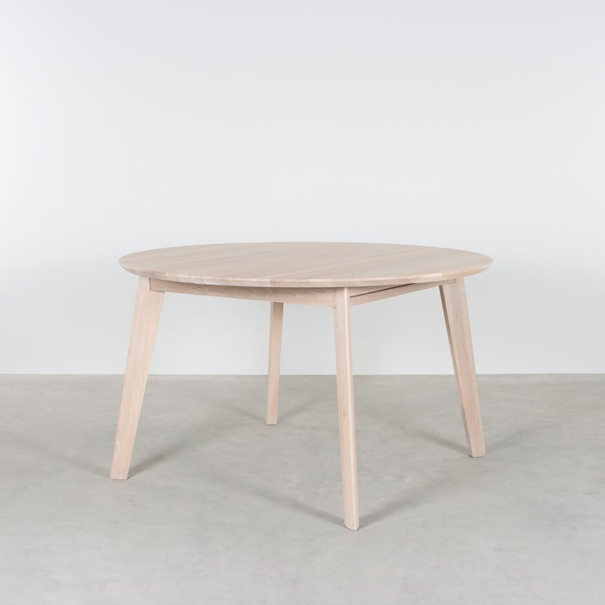 Sav & Økse Ronde uitschuifbare tafel Nonne Ø120+(1x50)