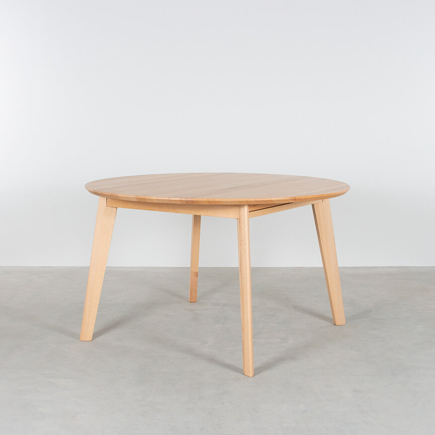 Round extentable table Nonne Ø120+(1x50) Sav & Økse Round extentable table Nonne Ø120+(1x50)