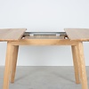 Sav & Økse Ronde uitschuifbare tafel Nonne Ø130+(1x60)