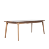 Sav & Økse Fjerre uitschuifbare tafel 200x90+(1x50)