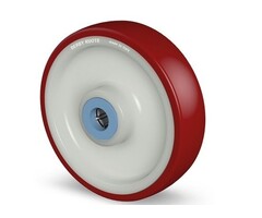 Kóło ze stali nierdzewnej 160 mm PU - 400 kg