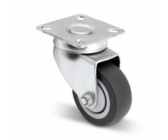 Kółko obrotowe z gumy TPR 50 mm - 40 kg