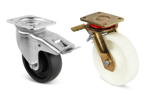 Wytrzymałe widelce obrotowe: tłoczone czy spawane?