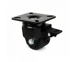 Ciężkie Kółko obrotowe z hamulcem 50 mm - 300 kg