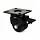Nylon do dużych obciążeń Kółko obrotowe z hamulcem 50 mm - 300 kg