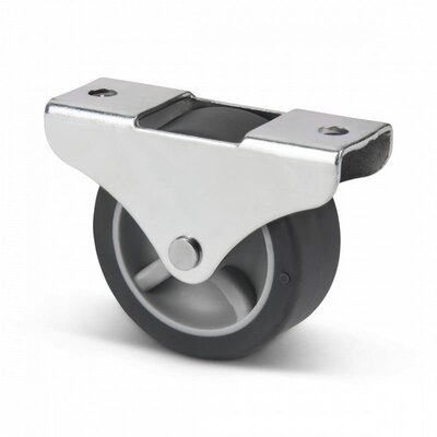 Gumowe kółko stałe 50 mm - kóło ładunkowe - 50 kg