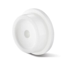 Nylonowe koło kołnierzowe 100 mm - 280 kg