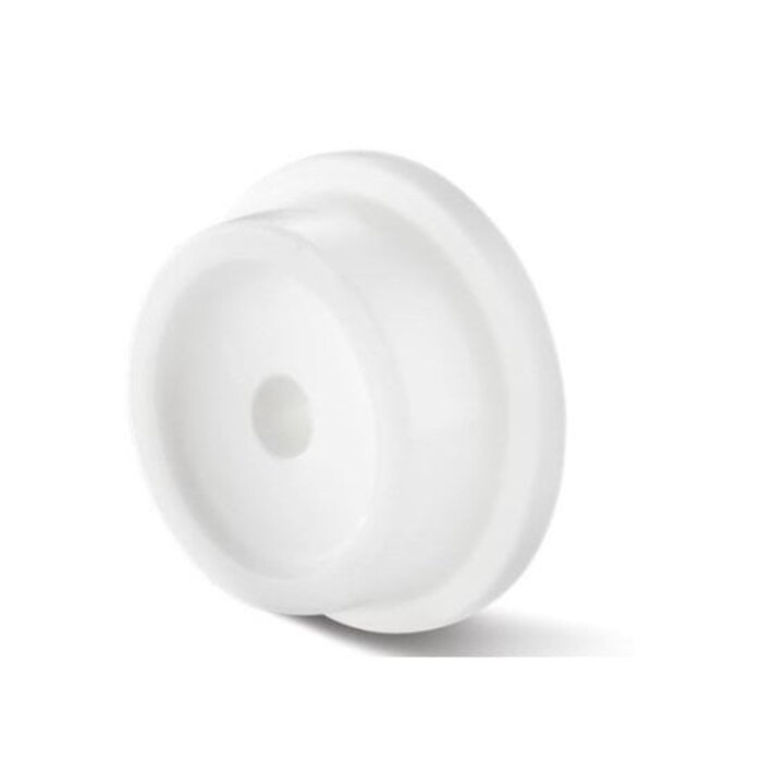 Koło kołnierzowe 100 mm - poliamid PA6 - 280 kg