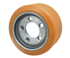 Poliuretanowe koło napędowe 254x100 mm - Otwór 80