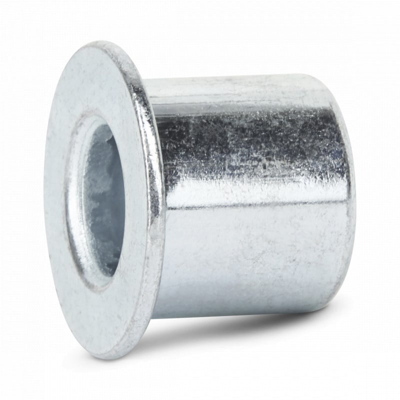 Tuleja wału (T) - 25x12x20 | stal ocynkowana