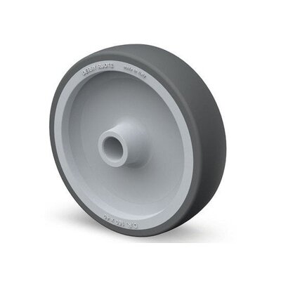 Kóło gumowe 100 mm - otwór 12 mm - 100 kg