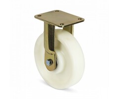 Nylonowe kółko stałe do dużych obciążeń 200 mm - 1300 kg