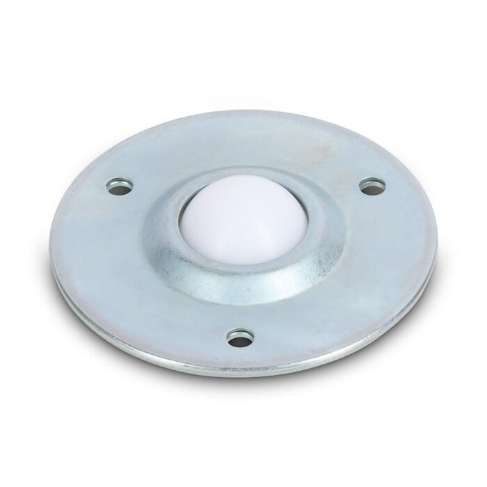 Stalowy słoik na kulki 25,4 mm - plastikowa rolka na kulki - 40 kg