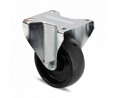 Żaroodporne kółko stałe 100 mm - 125 kg