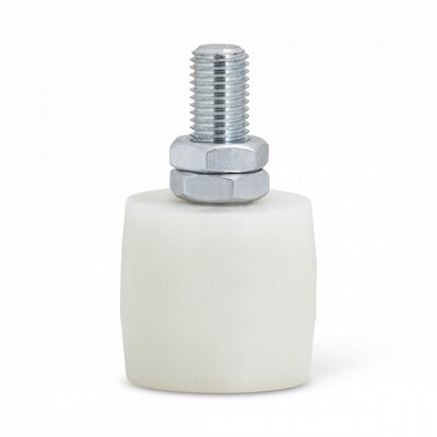 Rolka prowadząca 52 mm - brama przesuwna - poliamid - 125 kg