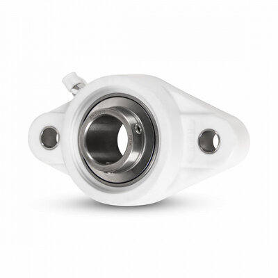 SS UCFLPL 204 - plastikowy blok łożyskowy IBB ze stali nierdzewnej 20 mm