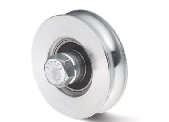 Kóło rowkowe 80 mm z rowkiem V - 200 kg