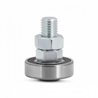 Rolka prowadząca 30 mm do bram przesuwnych - łożysko kulkowe - 175 kg