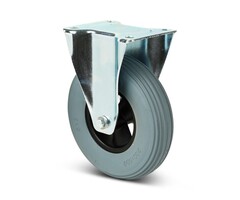 Kółko stałe 200 mm ze spienionego PU - 100 kg