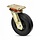 Wytrzymałe gumowe kółko obrotowe 200 mm - 550 kg
