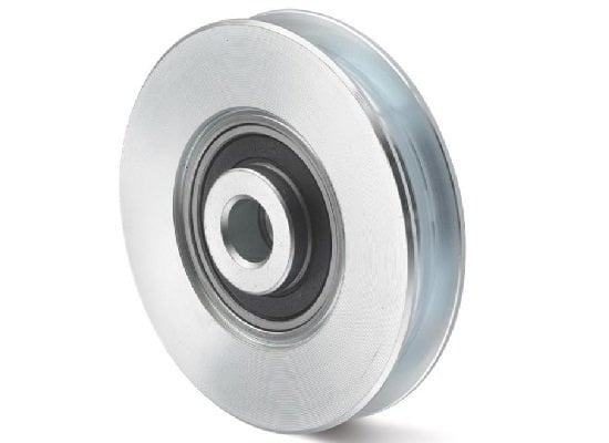 Krążek kablowy 40 mm z rowkiem U - 85 kg